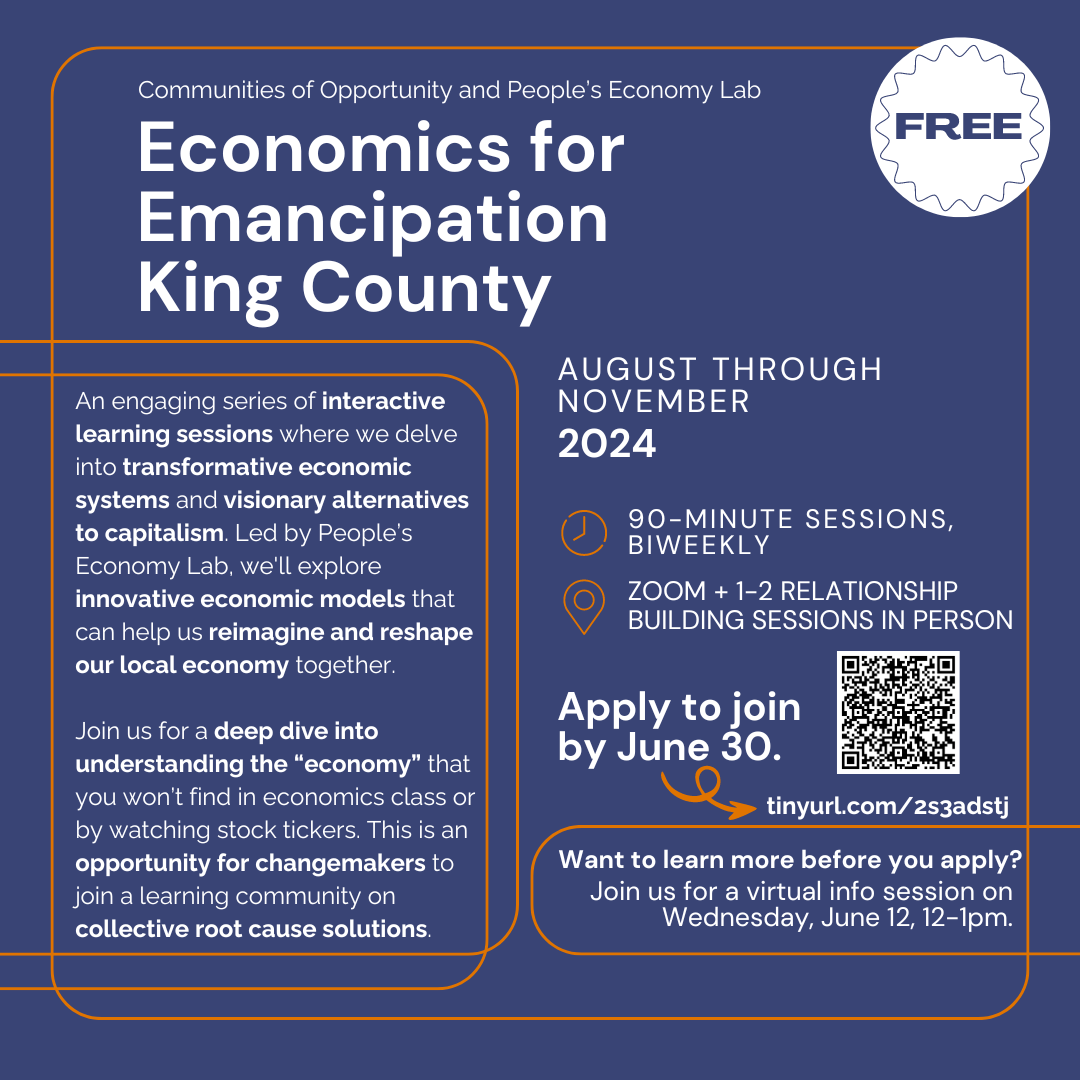 You are currently viewing Economics for Emancipation King County